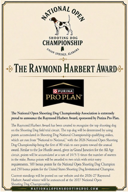 Raymond Harbert Award