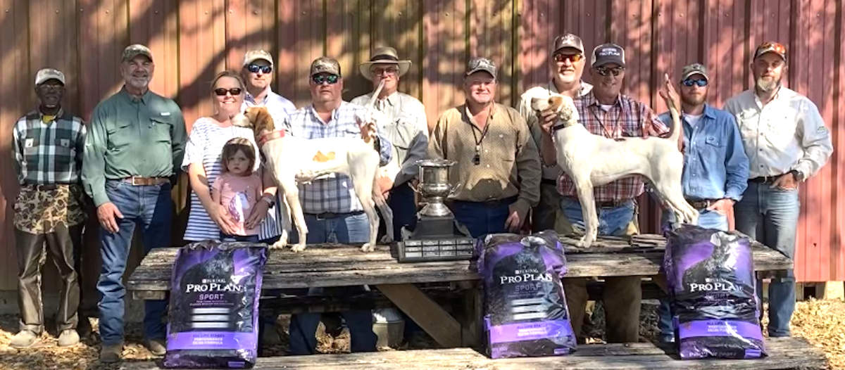 Masters Open Quail Championship Winners