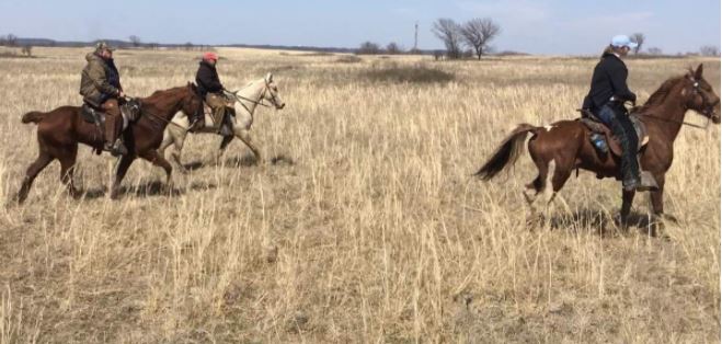 Riding in Inola. (Photo by: Jeffrey Hale)